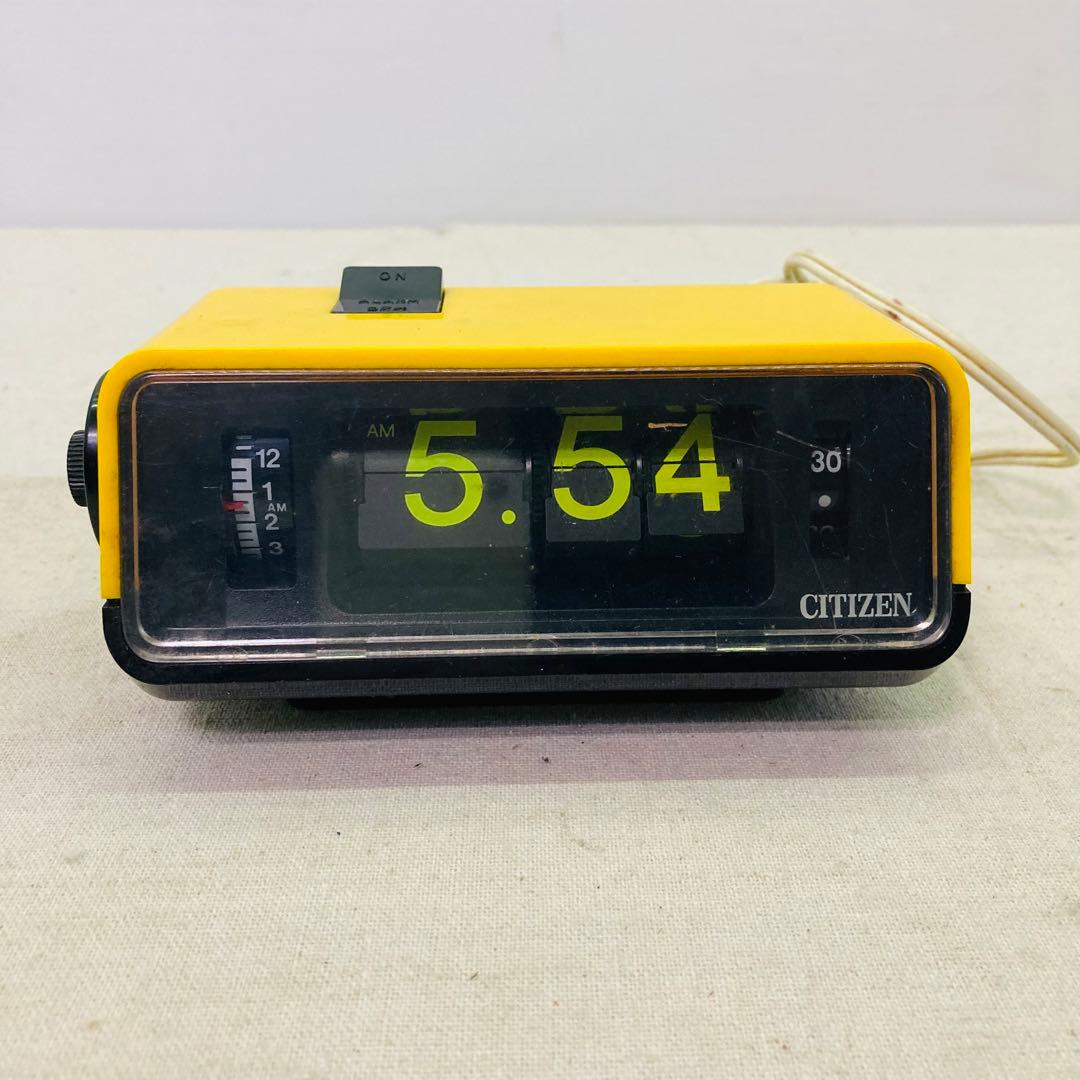 CITIZEN デジタル時計 ハイリーフ カーチス 5RDO25 パタパタ時計