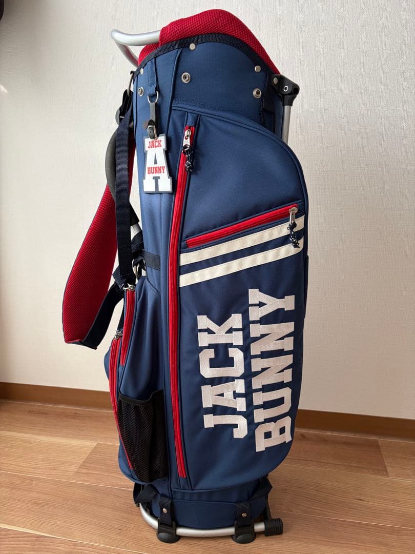 ☆ジャックバニー☆スタンドキャディバッグJack Bunny!!ネイビー