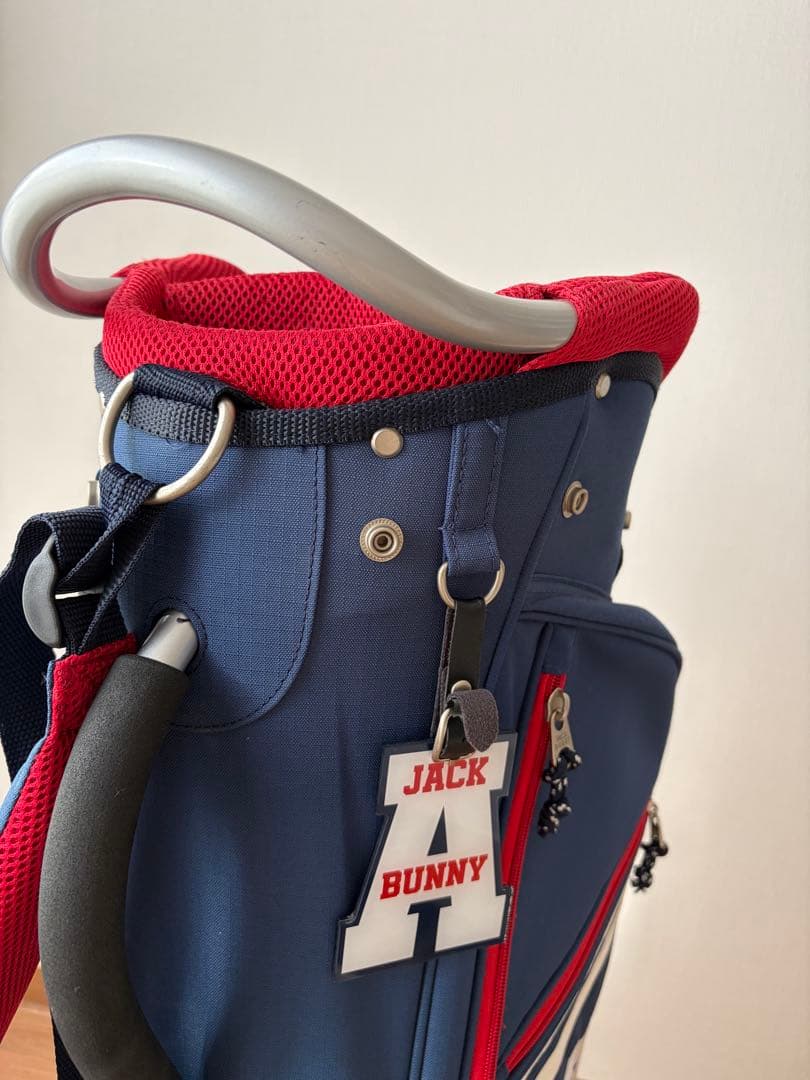☆ジャックバニー☆スタンドキャディバッグJack Bunny!!ネイビー