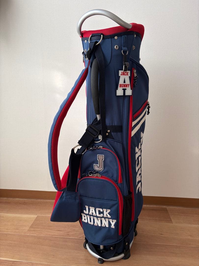☆ジャックバニー☆スタンドキャディバッグJack Bunny!!ネイビー