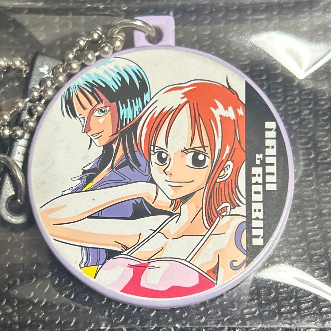 超激レア ONE PIECE ナミ ロビン 当時物 ミラー キーホルダー - メルカリ