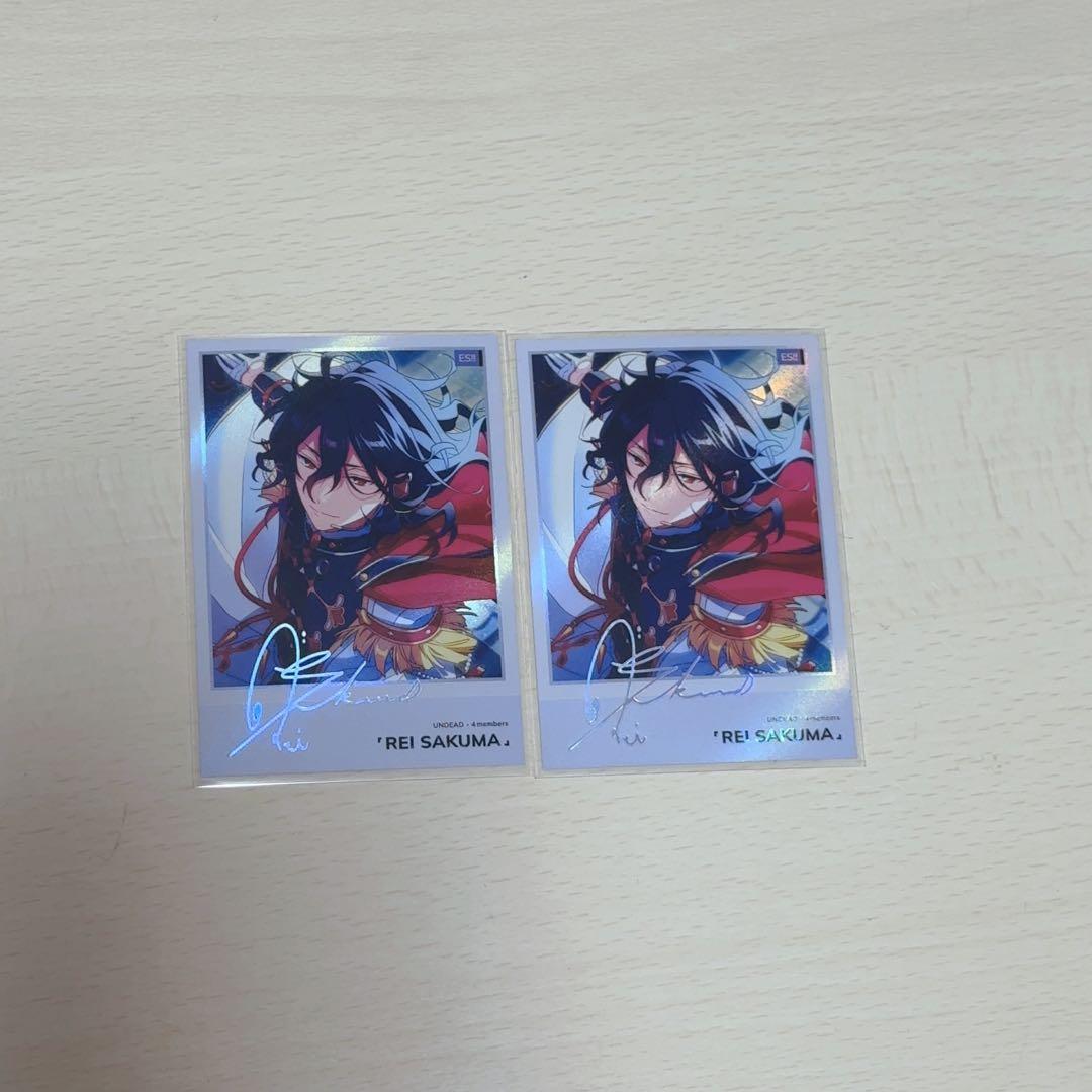 あんスタ 中国 朔間零 星幻時序ポラロイド 第1弾 2枚 チェキ 零 - メルカリ