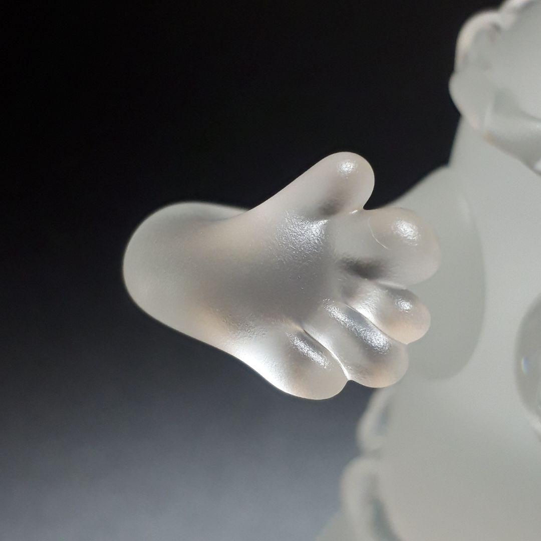 銘 ″ 埴輪 ″　手吹きガラス　黒木国昭 作　　　☆現代ガラス芸術の巨匠 作品