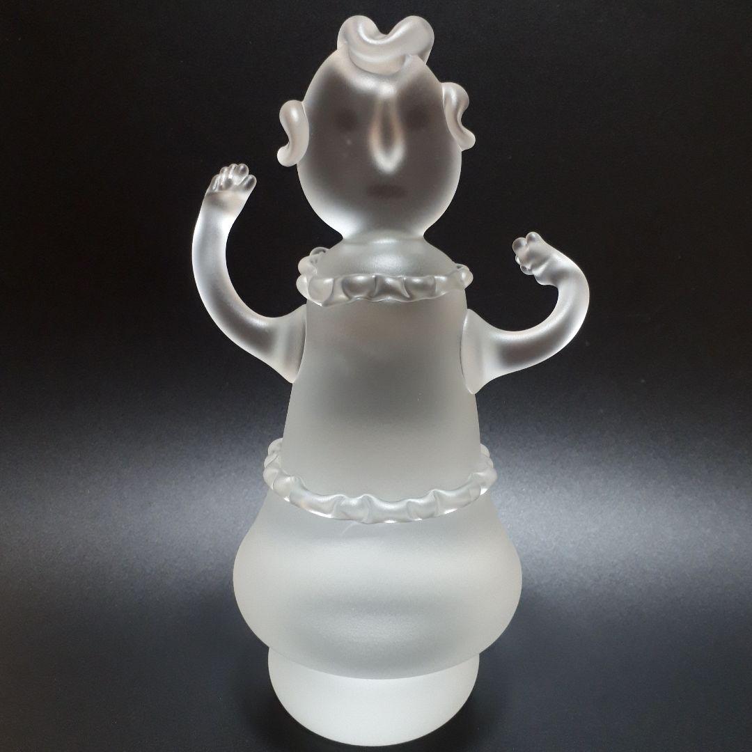 銘 ″ 埴輪 ″　手吹きガラス　黒木国昭 作　　　☆現代ガラス芸術の巨匠 作品