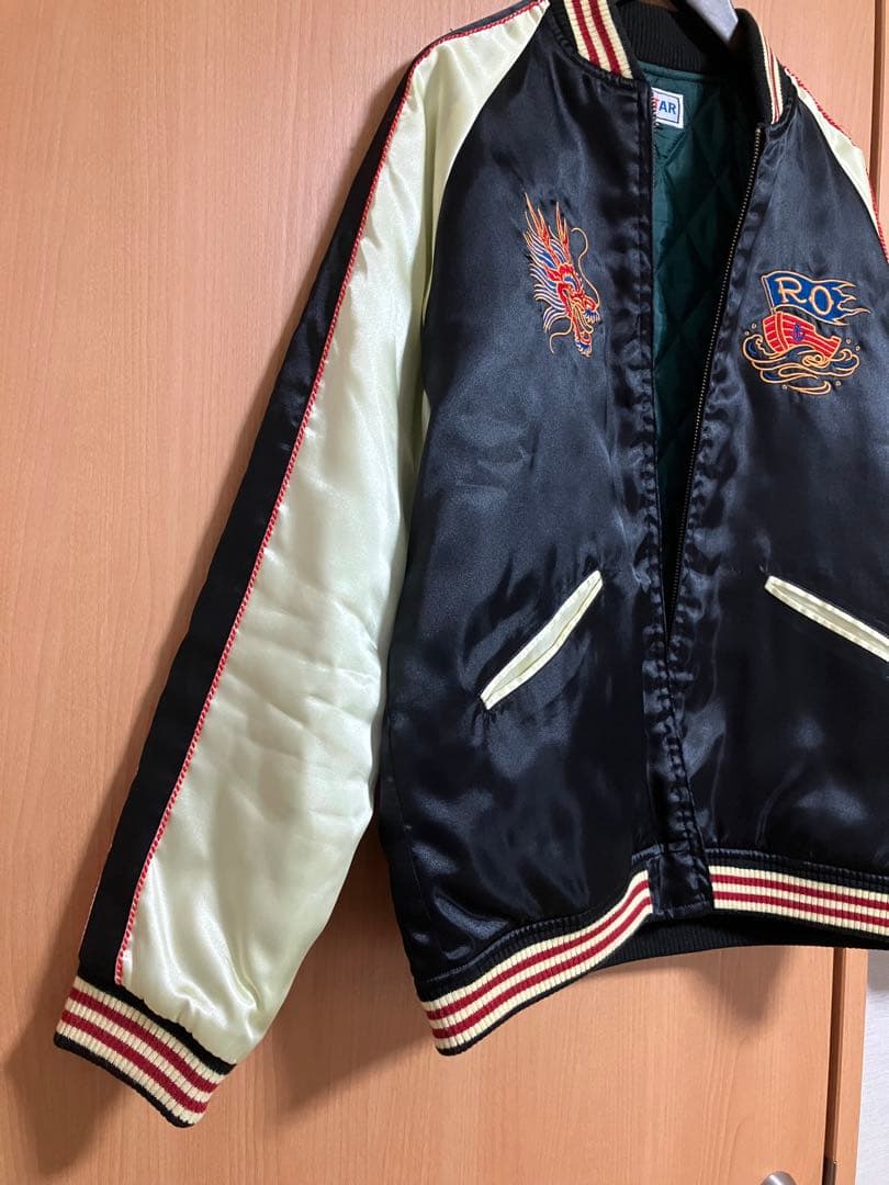 値下げ】ROTAR スカジャン ブラック/クリーム サイズSの通販はau PAY