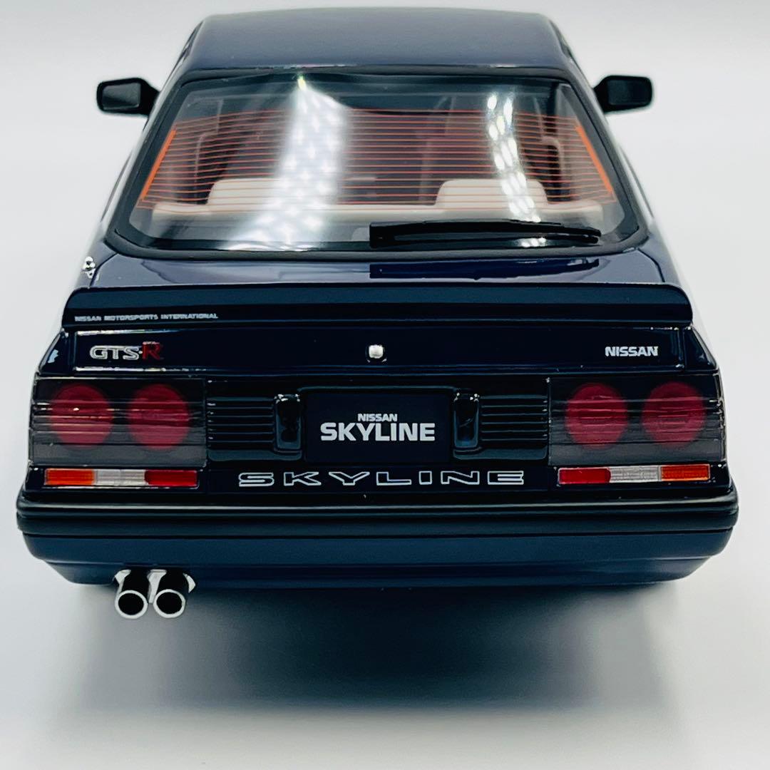美品 京商 1/18 SAMURAI 日産 スカイラインGTS-R ブルー