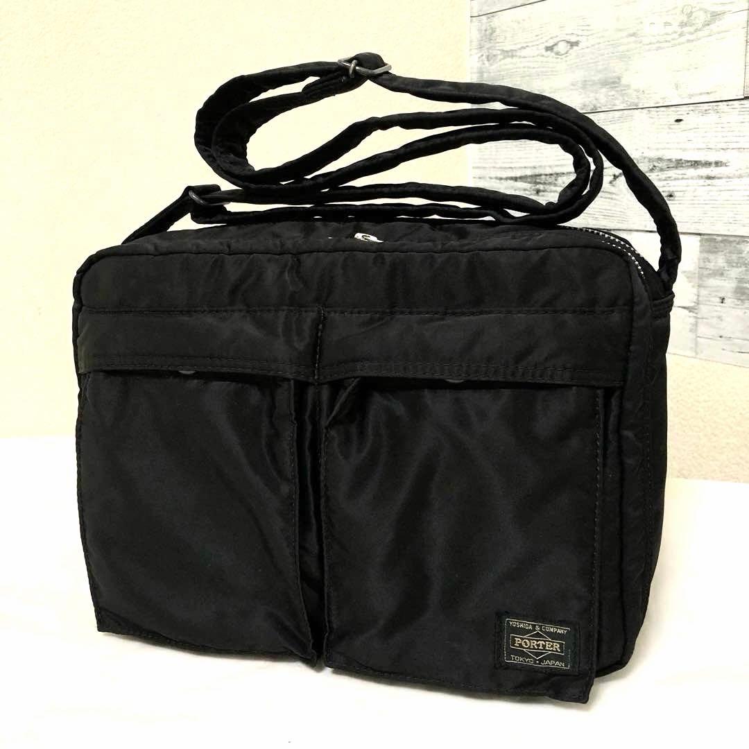 美品✨廃盤 ポータータンカー ショルダーバッグL ブラック 吉田カバン