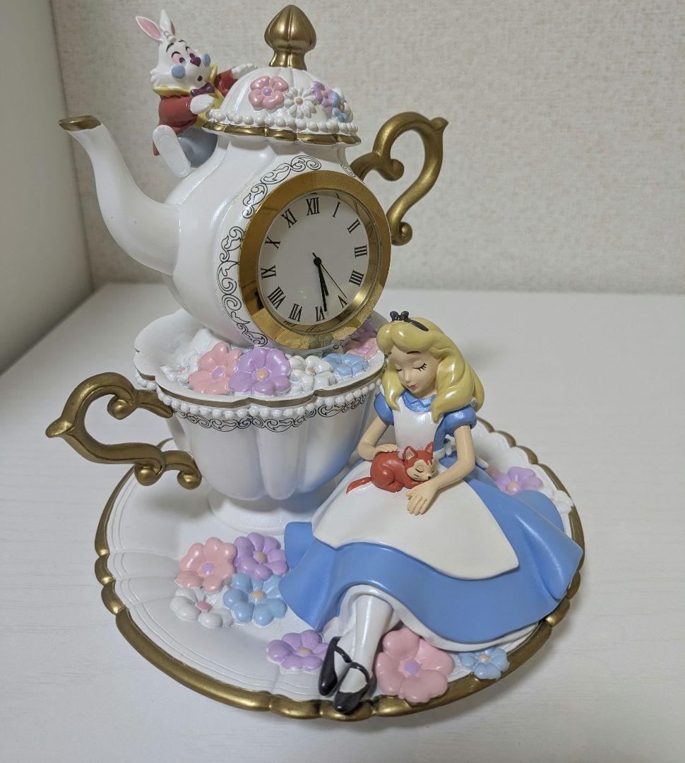 不思議の国のアリス 置き時計