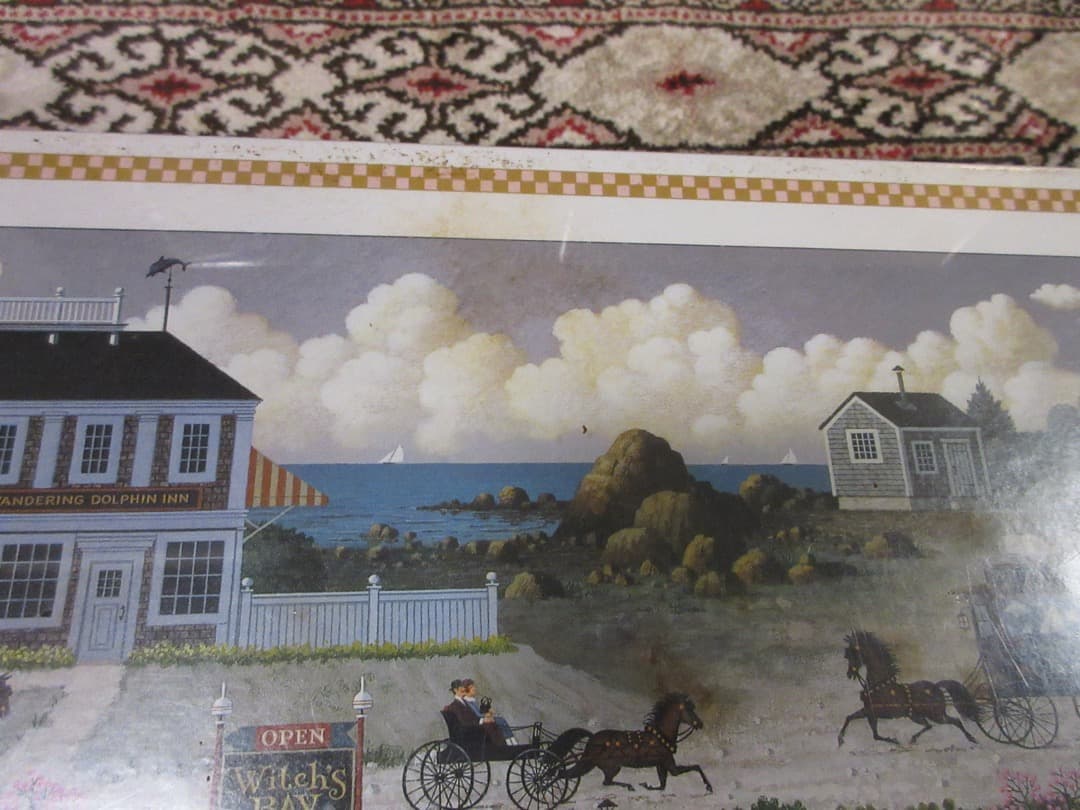 チャールズ・ワイソッキージグソーパズル「クリケットホークハーバー」2014ピース