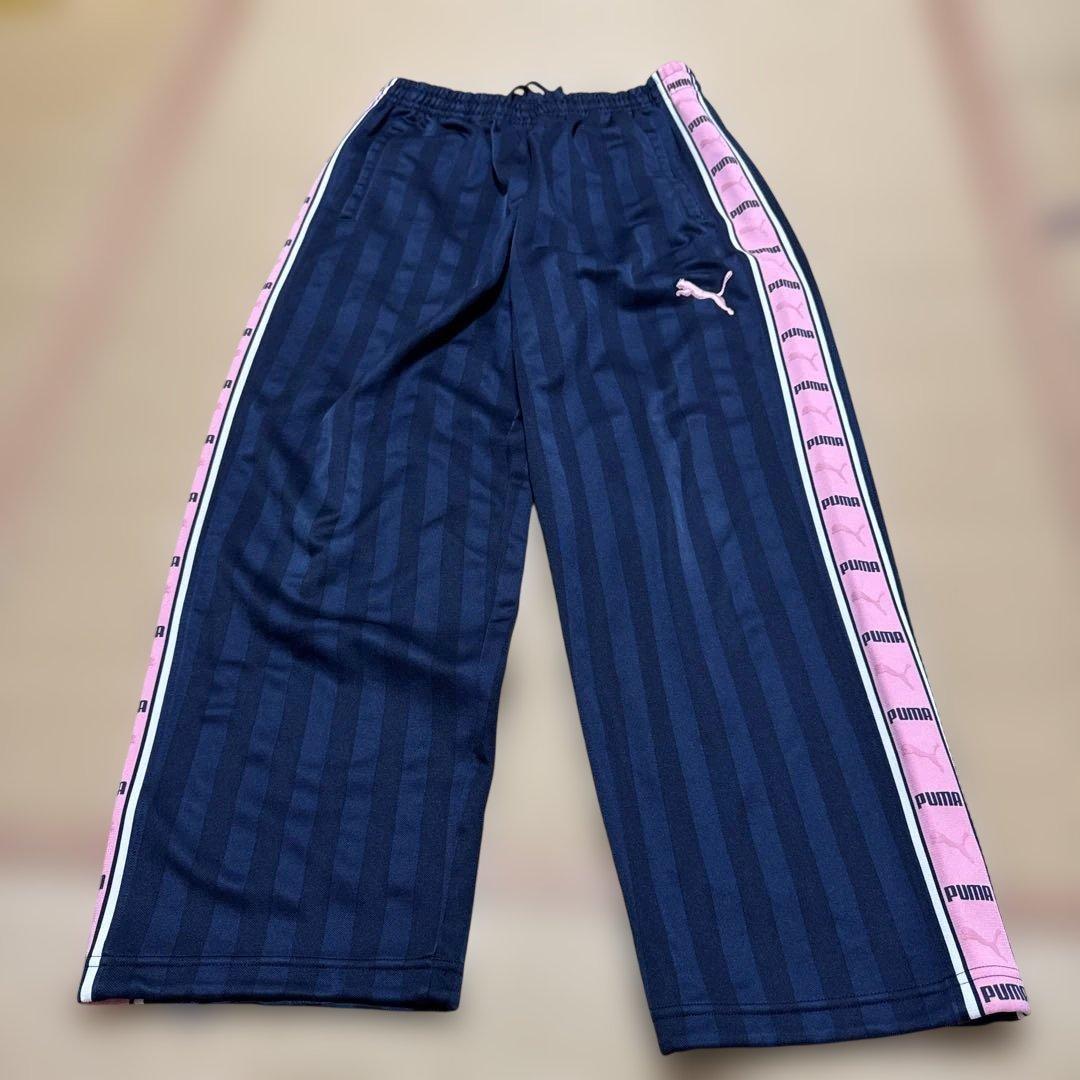 と*と様 PUMA プーマ ジャージ下 プージャ ピンク ネイビー y2k 廃