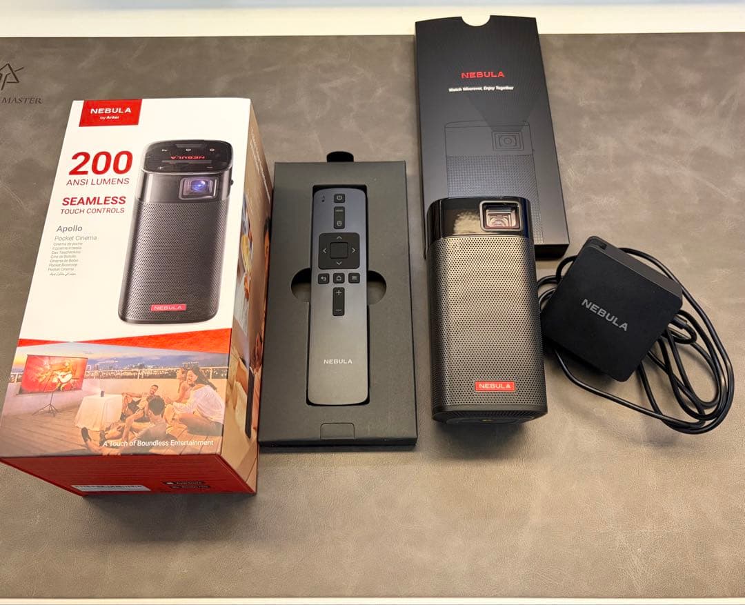 【ほぼ未使用】Anker Nebula Apollo プロジェクター ANKER Nebula Apollo D2410511 [ブラック] 価格比較 - 価格.com