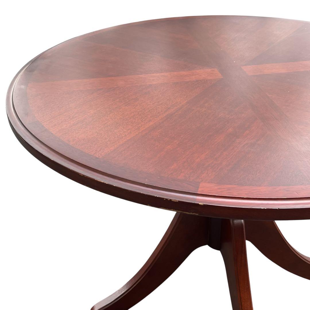 希少 maruni マルニ木工 地中海 ラウンドテーブル 丸テーブル