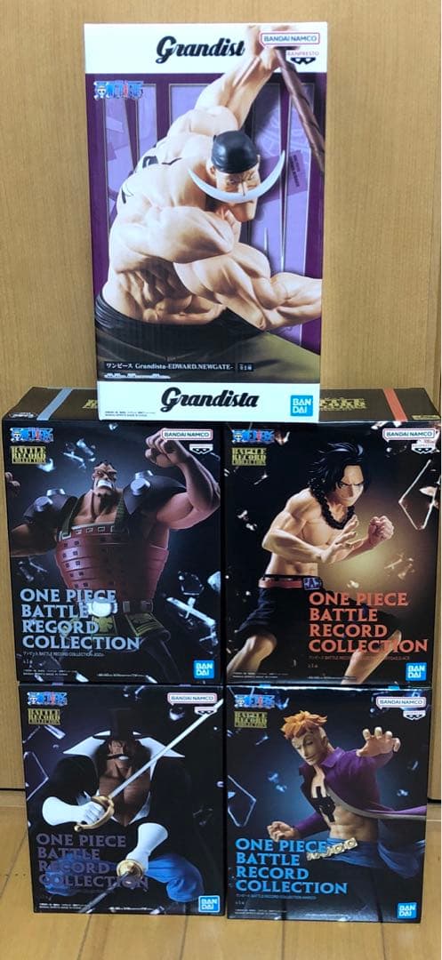 プライズ景品　ワンピース　白ひげ海賊団他　フィギュア　17体　まとめて