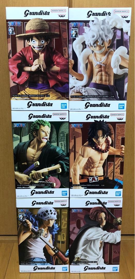 プライズ景品　ワンピース　白ひげ海賊団他　フィギュア　17体　まとめて