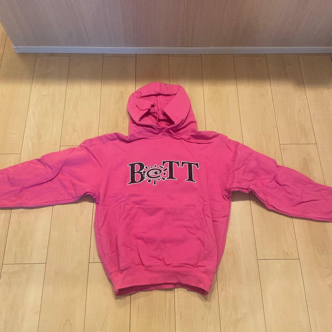BoTT ピンク フード付きパーカー Mサイズ BoTT ピンク パーカー - メルカリ