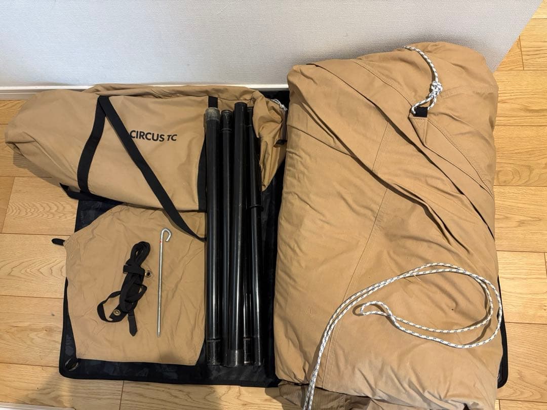 中古 セット販売】サーカスTC（廃盤）＋シルス280TC（廃盤） - テント