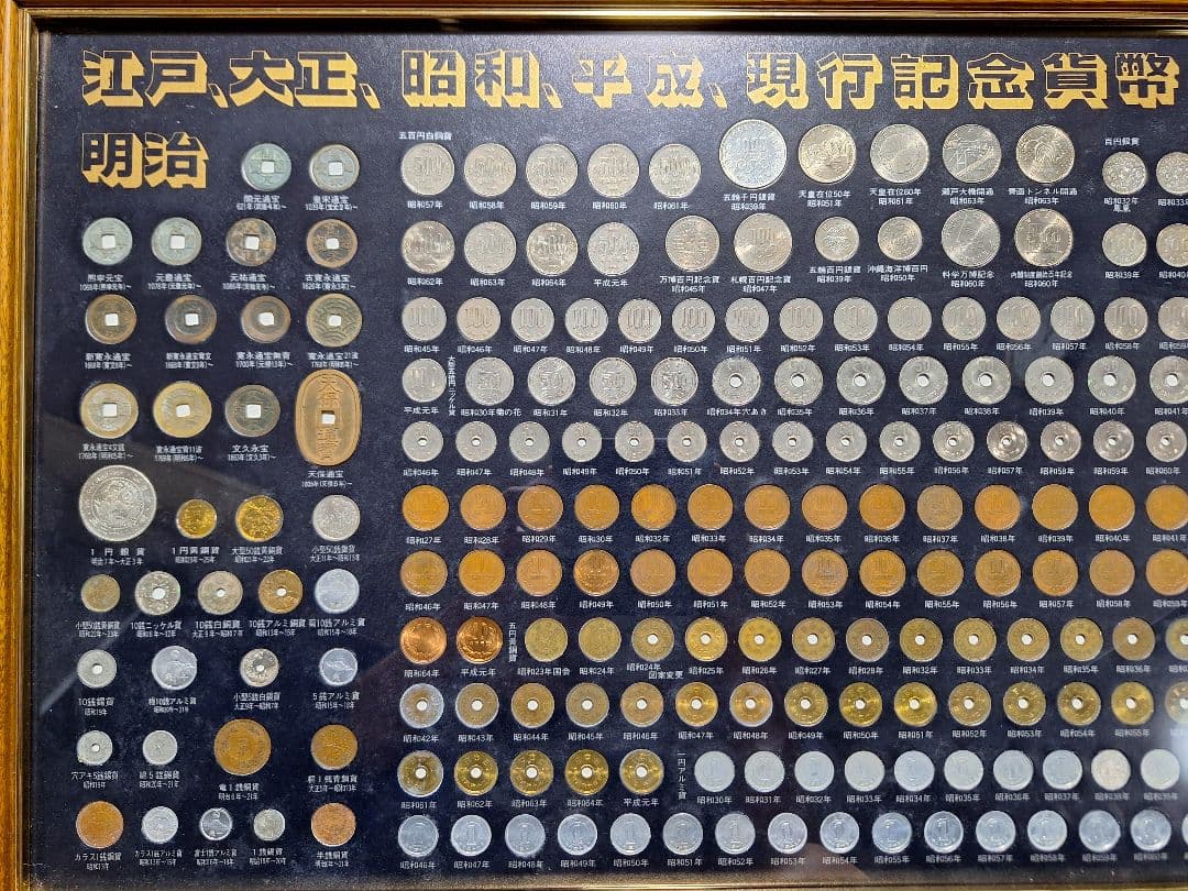 江戸 明治 大正 昭和 平成 記念貨幣一覧 (237枚) 古銭額一円銀貨寛永