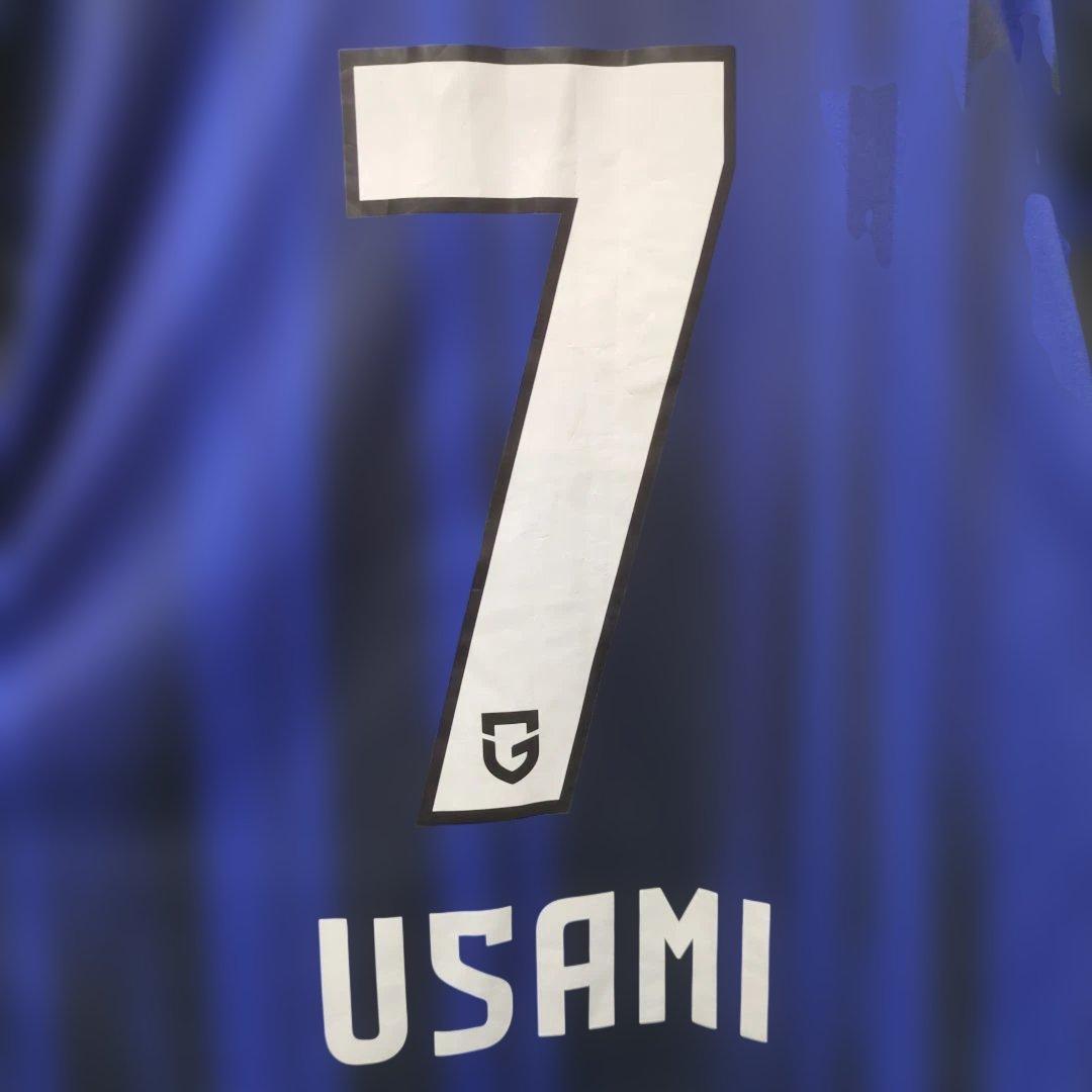 ガンバ大阪 2025 オーセンティック ユニフォーム 正規品 宇佐美 背番号