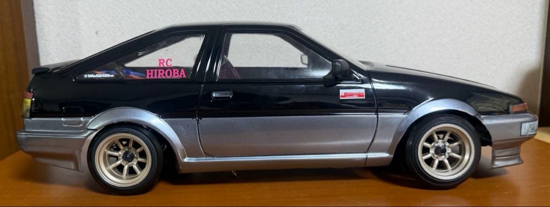 パンドラ　ae86トレノ　ラジコンボディ