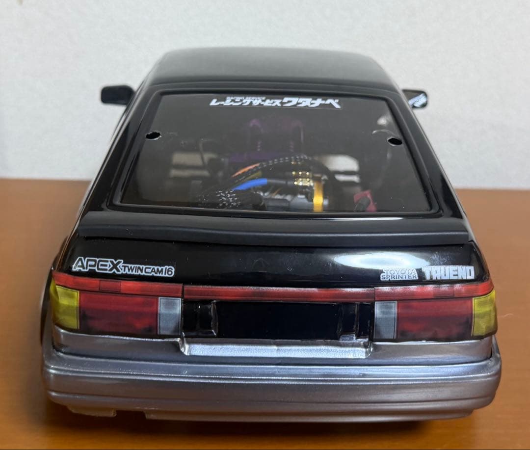パンドラ　ae86トレノ　ラジコンボディ