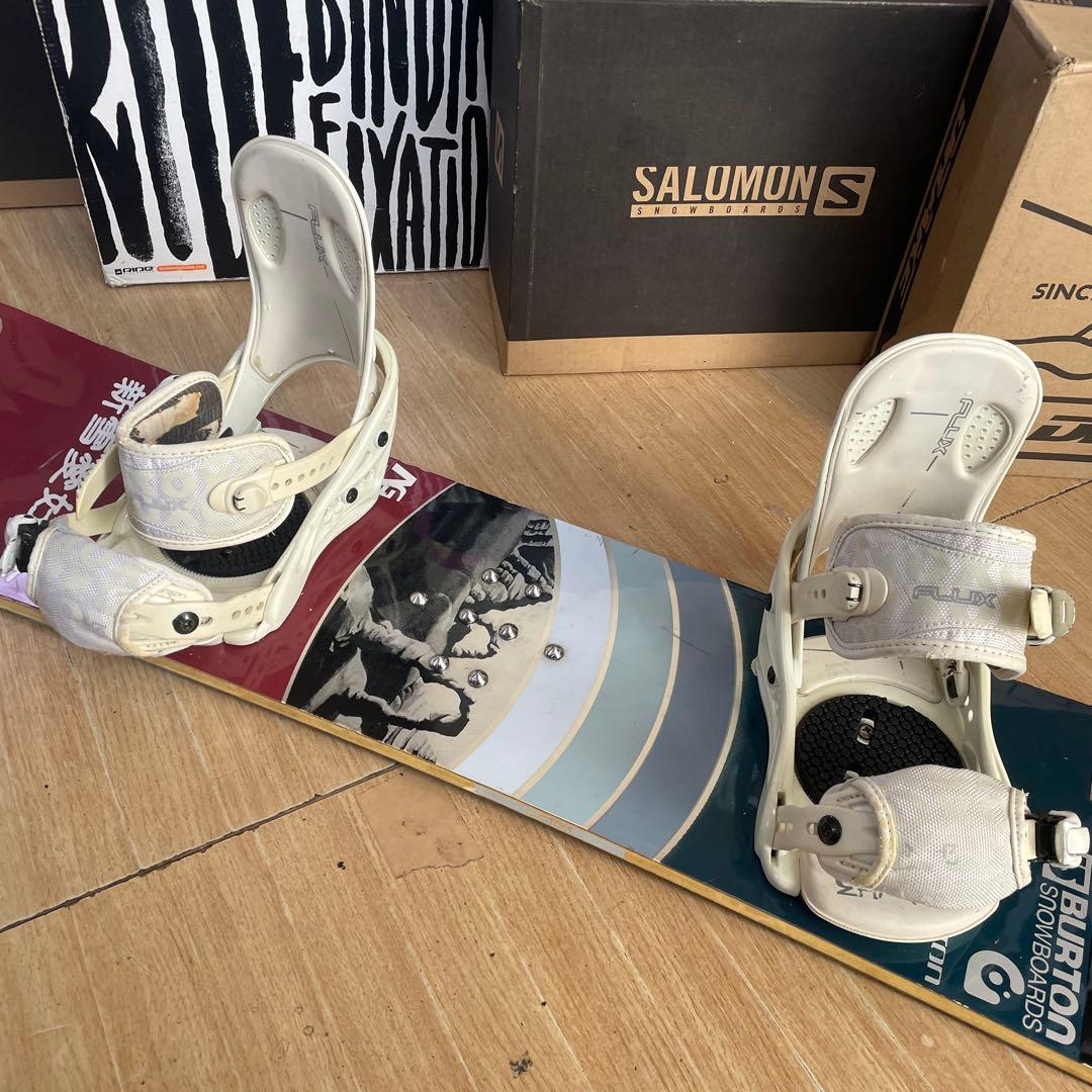 BURTON バートン カスタムバインディング付スノーボードセット CUSTOM