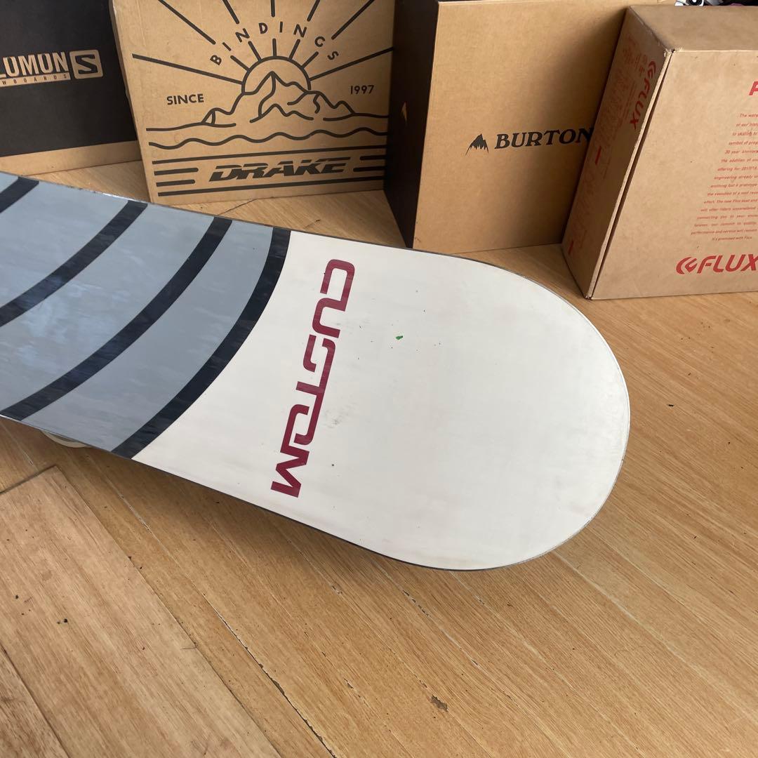 BURTON バートン カスタムバインディング付スノーボードセット CUSTOM