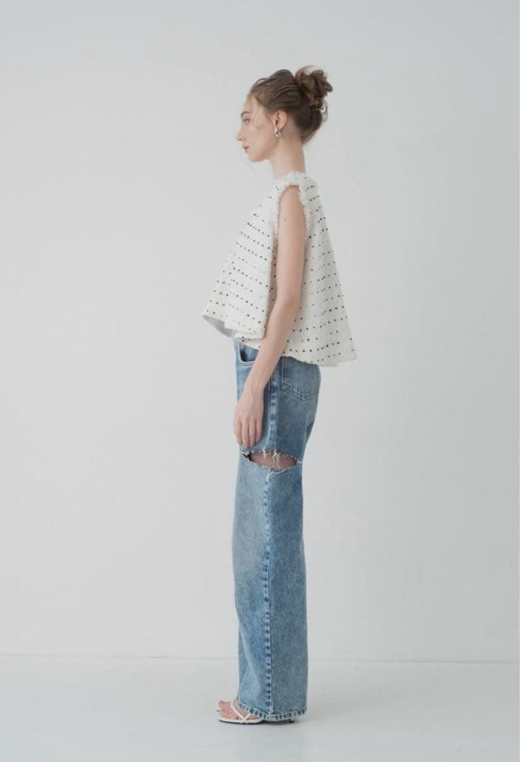 maison de Dolce. キャンディツイードベスト - メルカリ