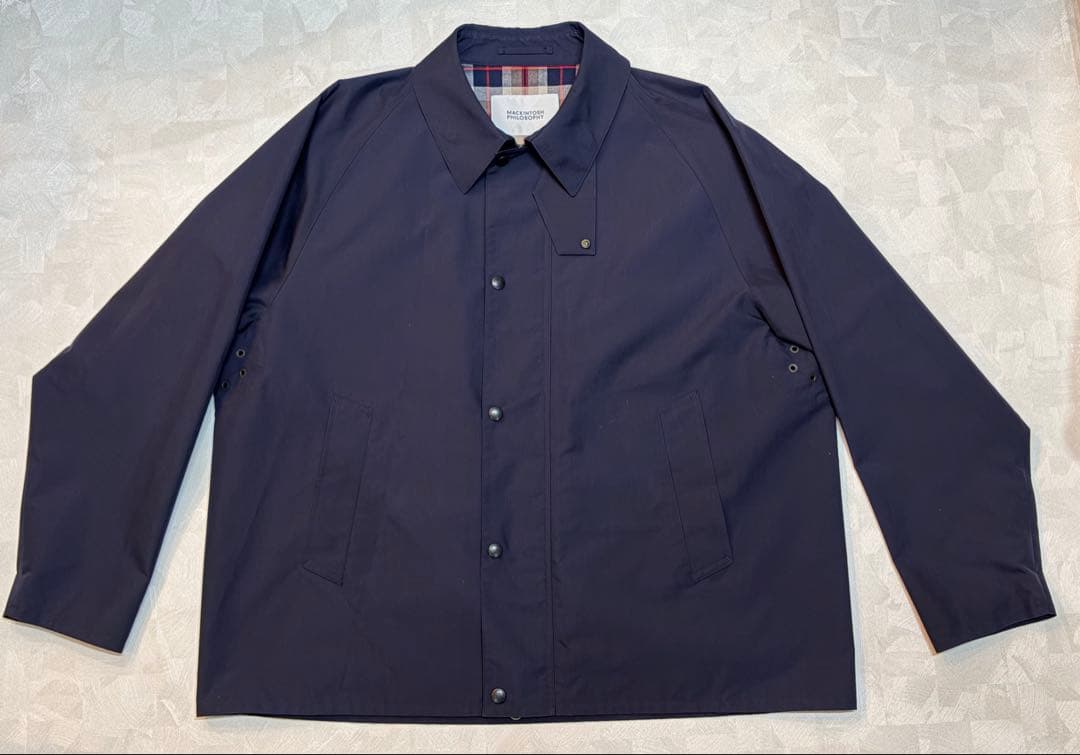 マッキントッシュフィロソフィー ジップ ジャケット アウター ネイビー