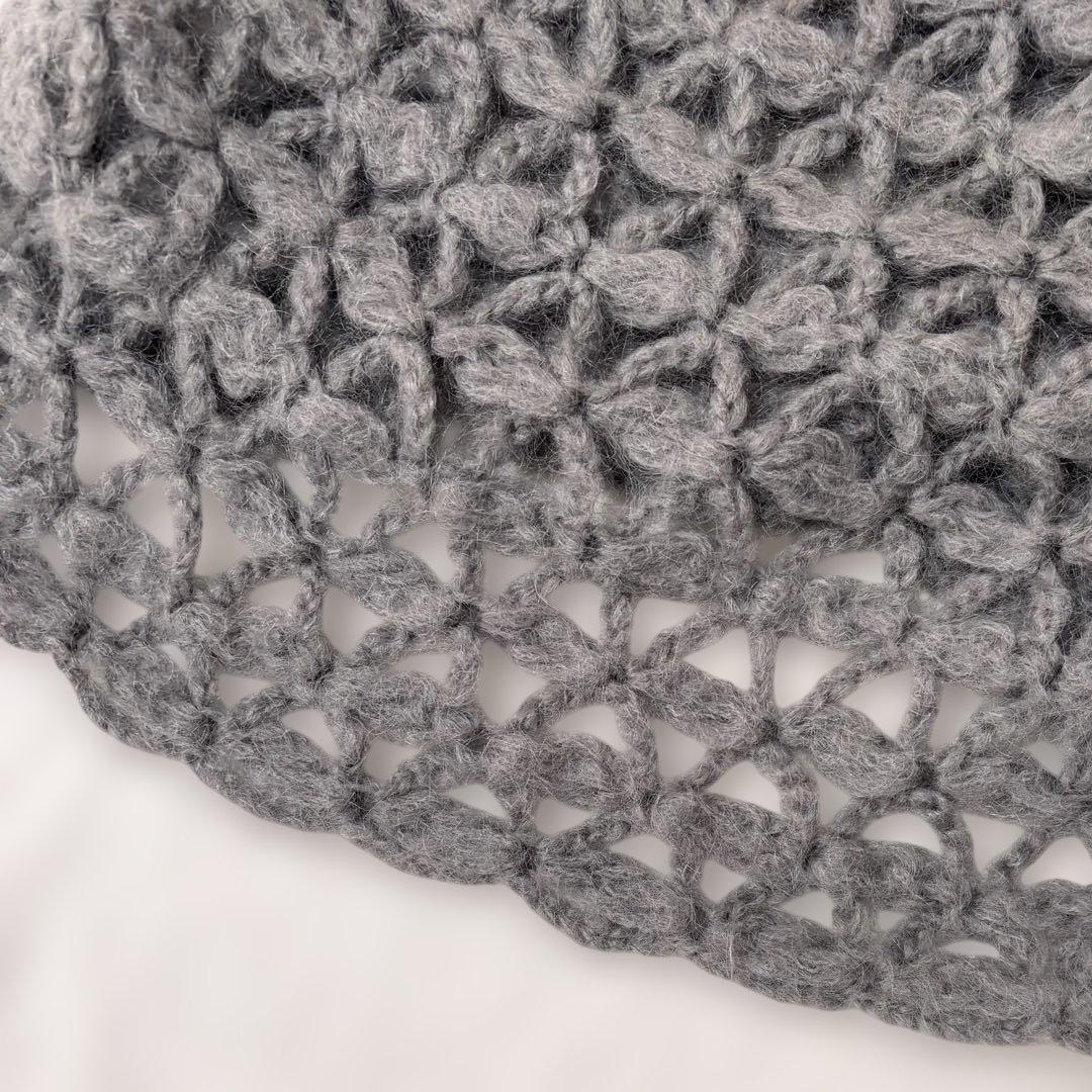 COMME des GARÇONS tricotグレー モヘア ニット 長袖 - メルカリ