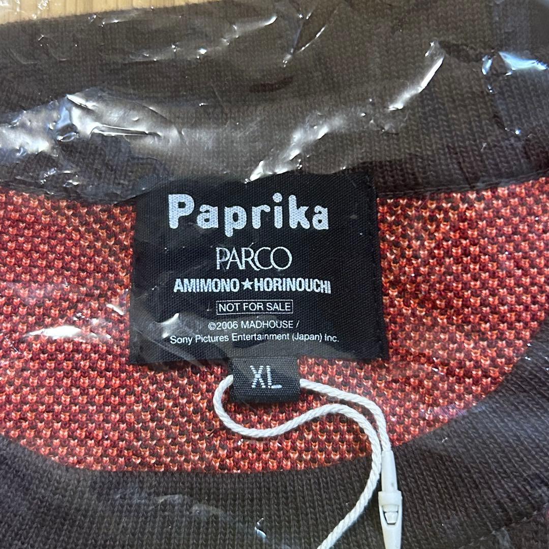 □PARCO パプリカ 編み物☆堀ノ内オリジナルニット XL 非売品 当選品