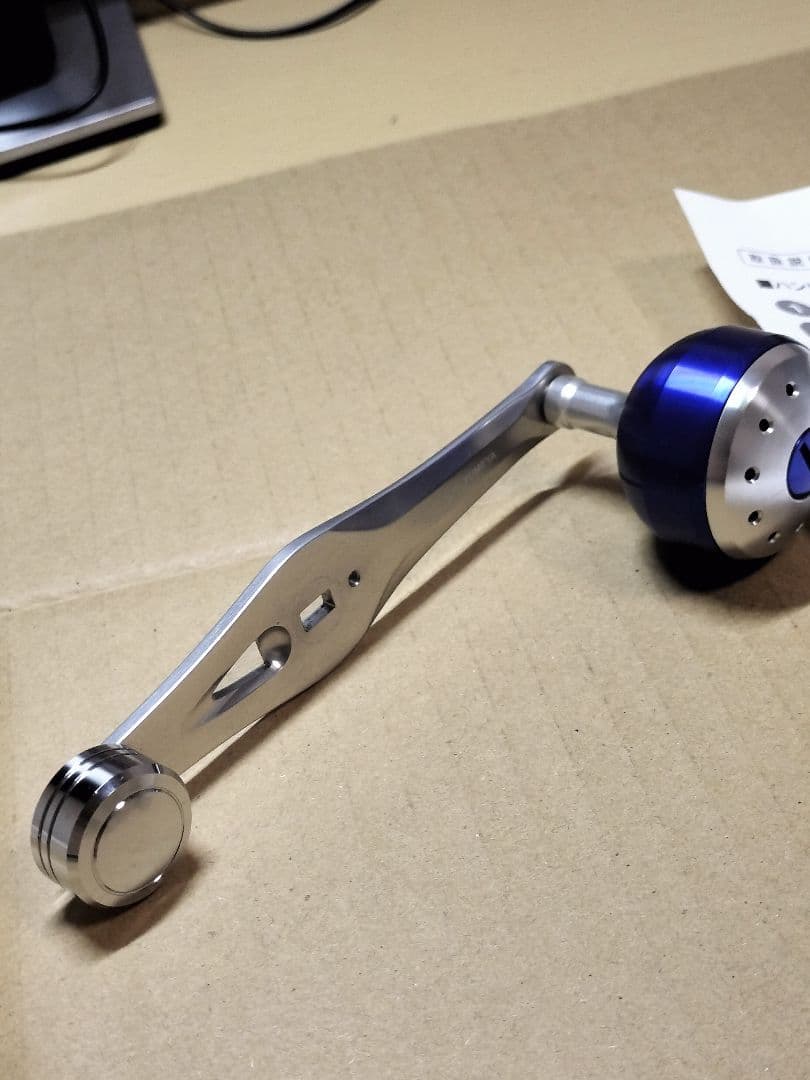 夢屋　パワーバランスハンドル　65mm アルミノブ　SHIMANO シマノ 夢屋 パワーバランスハンドル 65mm SHIMANO(シマノ) 自重54g - 【通販