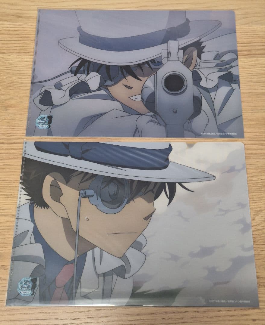 名探偵コナン 紺青の拳 場面写クリアファイルセット 怪盗キッド