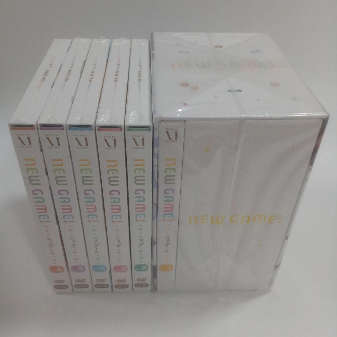 NEW GAME!　1期　DVD全巻未開封セット