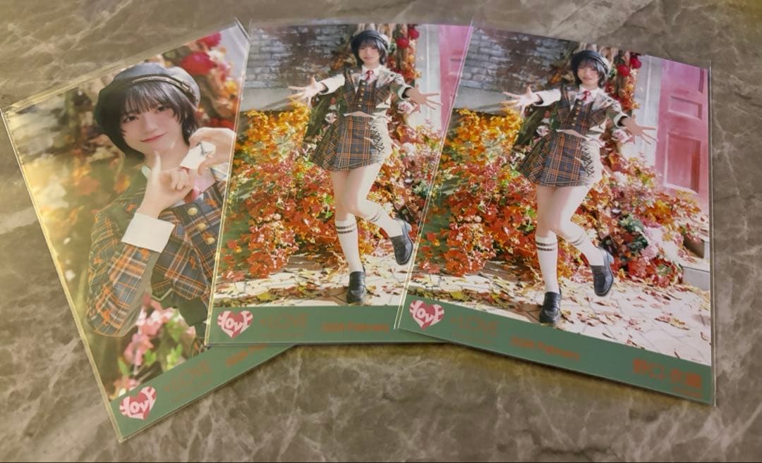 LOVE イコラブ 生写真 ラブソングに襲われる アザーカット 野口衣織