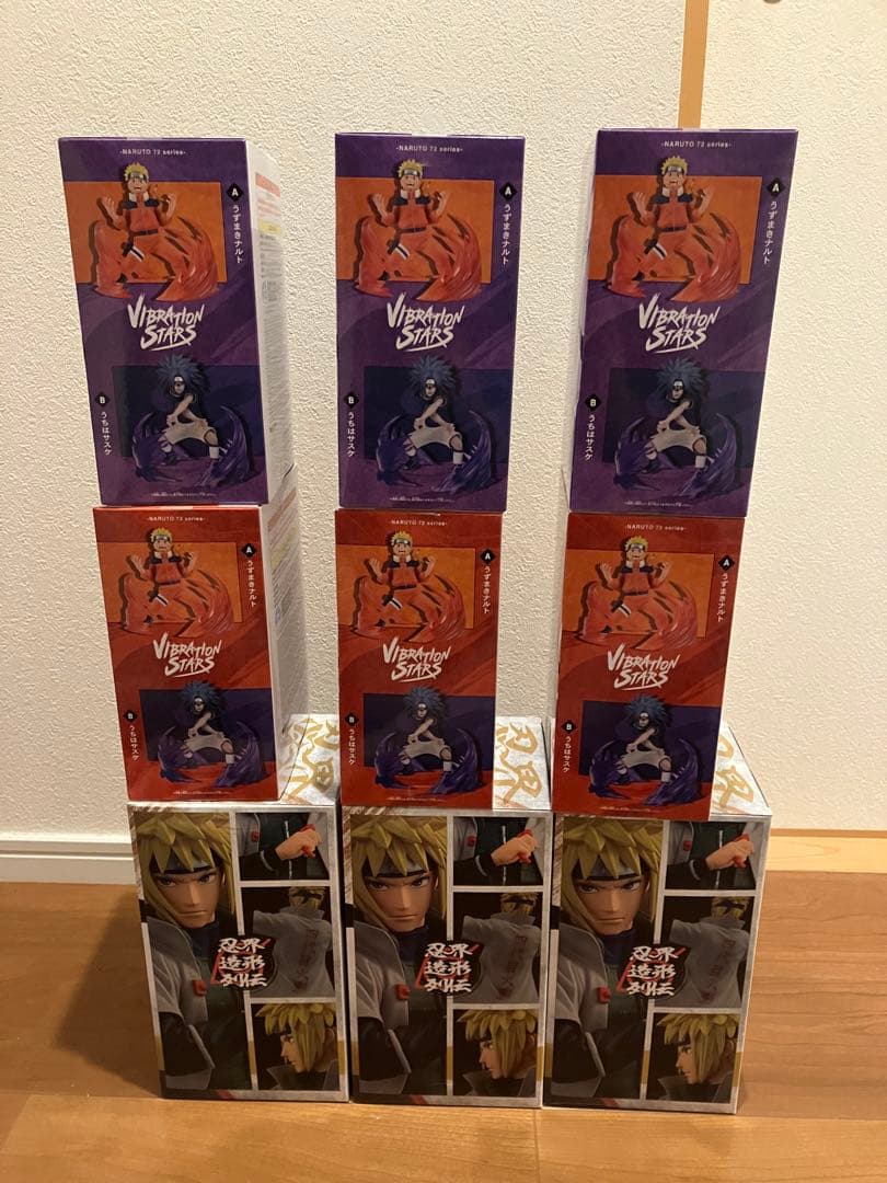 【早い者勝ち】NARUTO ミナト ナルト サスケ フィギュア9体セット