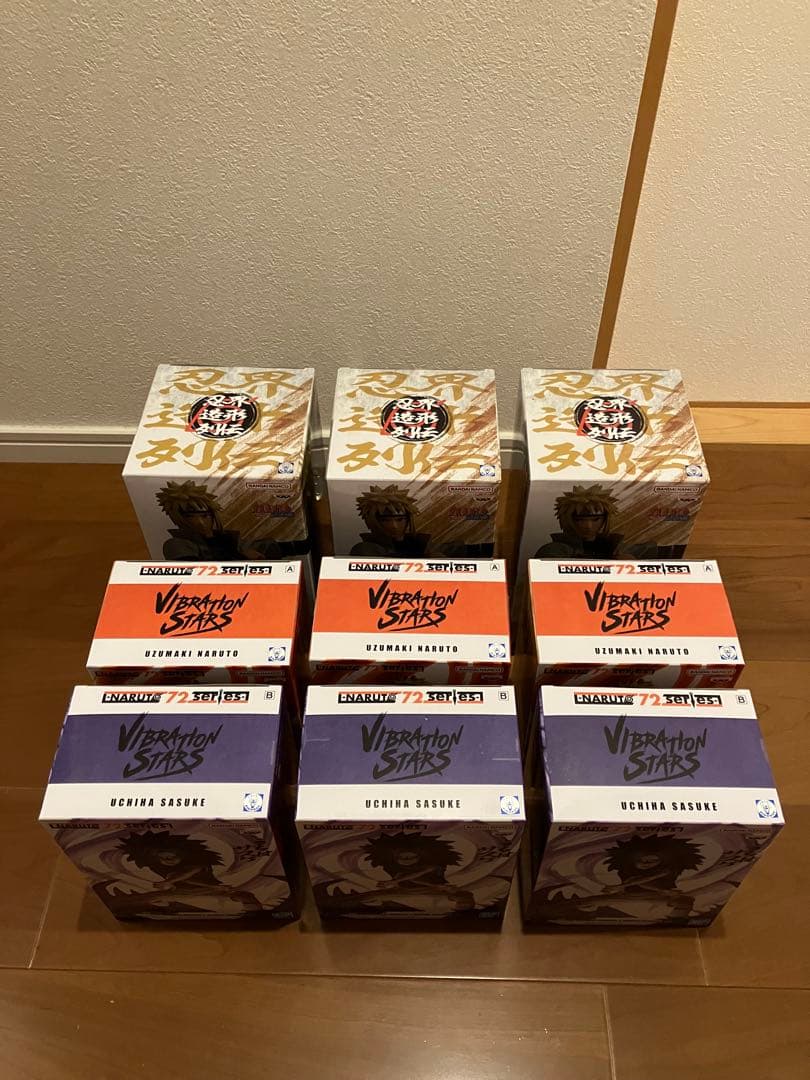 【早い者勝ち】NARUTO ミナト ナルト サスケ フィギュア9体セット