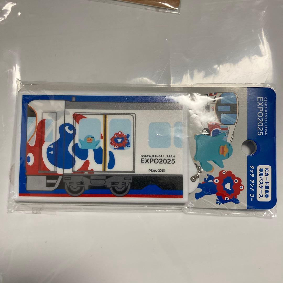 大阪万博2025 ミャクミャク記念ICOCA ICカード、パスケースセット