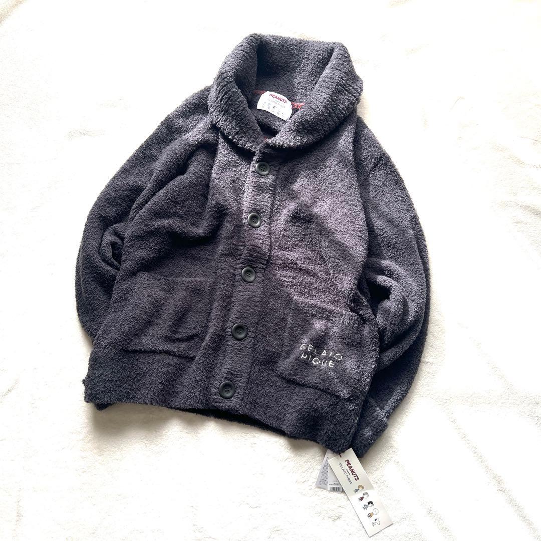 sakura様ジェラートピケ【PEANUTS】オールスターズカーディガン M-L