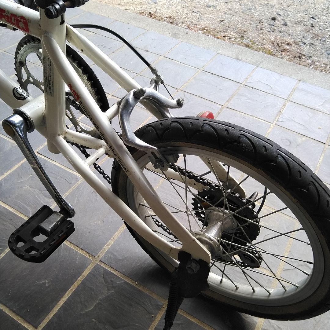 送料込 希少 CHARI-Q チョロQ 折りたたみ自転車 ホワイト チャリQ