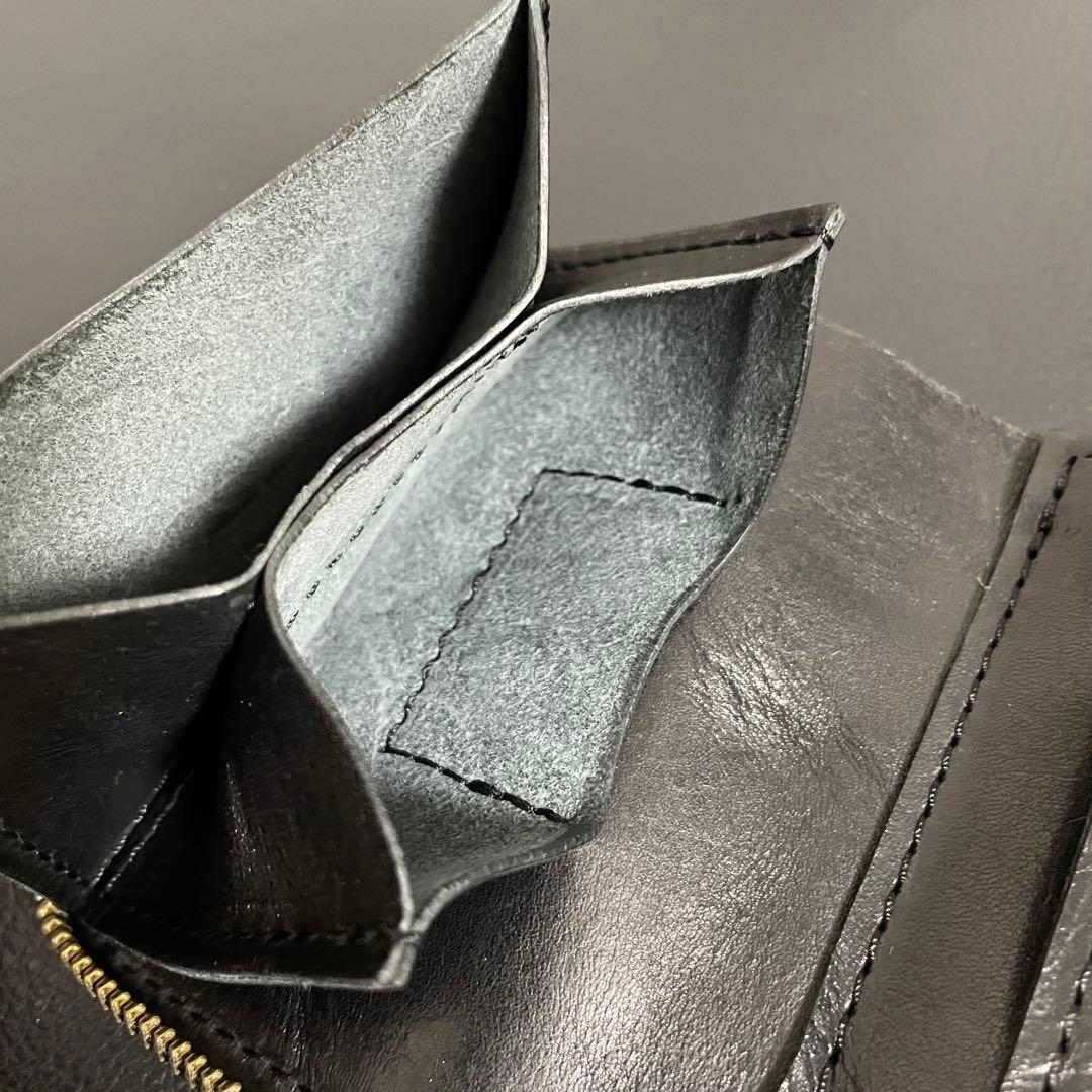 値下げOK】RYU continental グースー ミニ財布 L字ファスナー - メルカリ