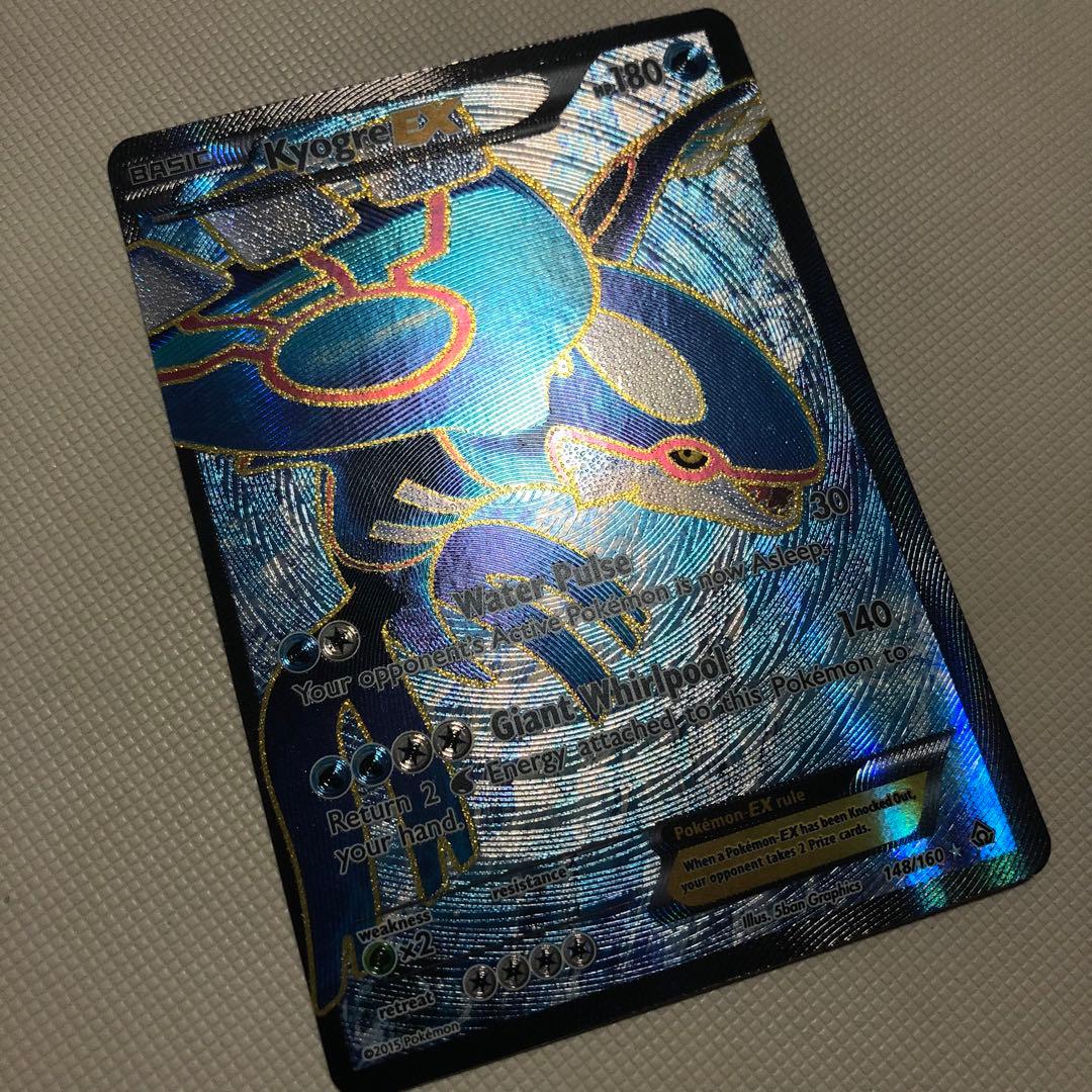 ポケモンカード 英語 海外 レックウザEX グラードンEX カイオーガEX SR