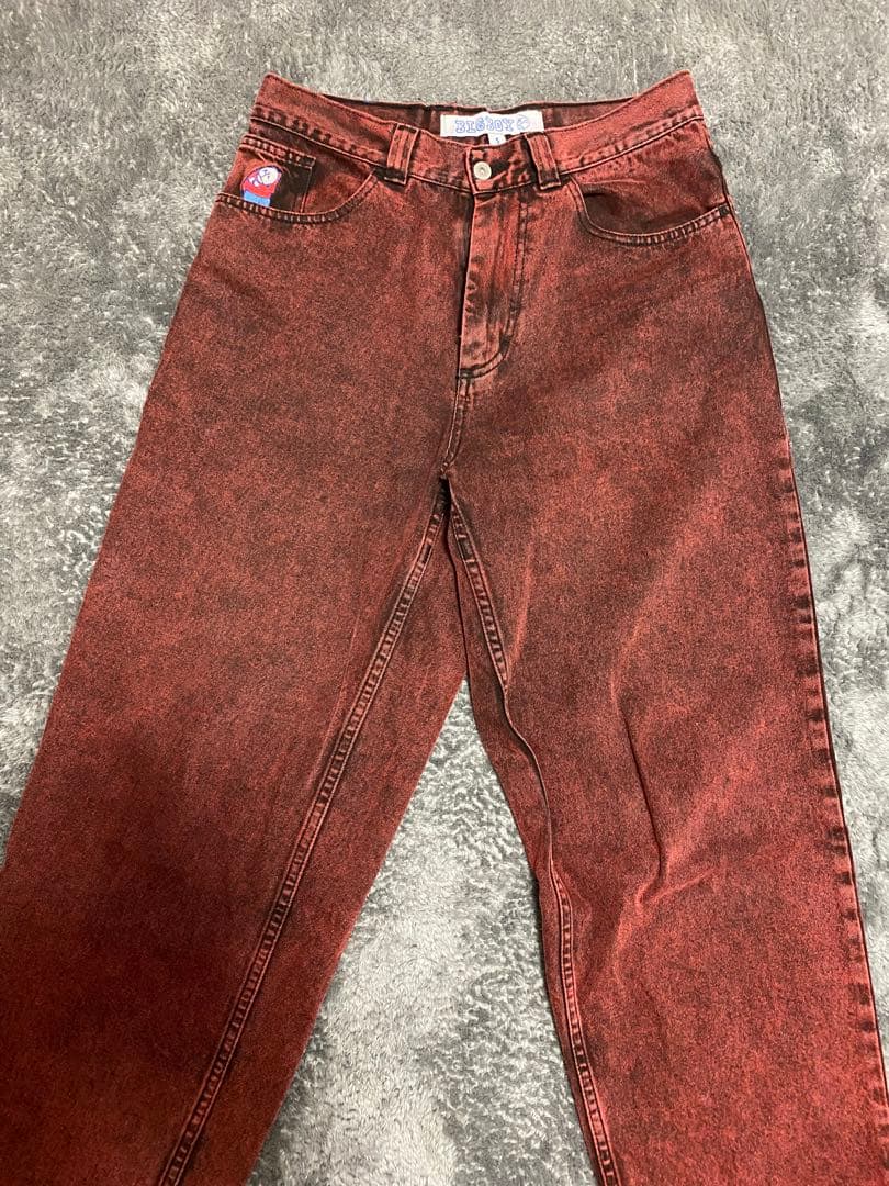 美品 Polar Skate Big BOY Denim RED - メルカリ