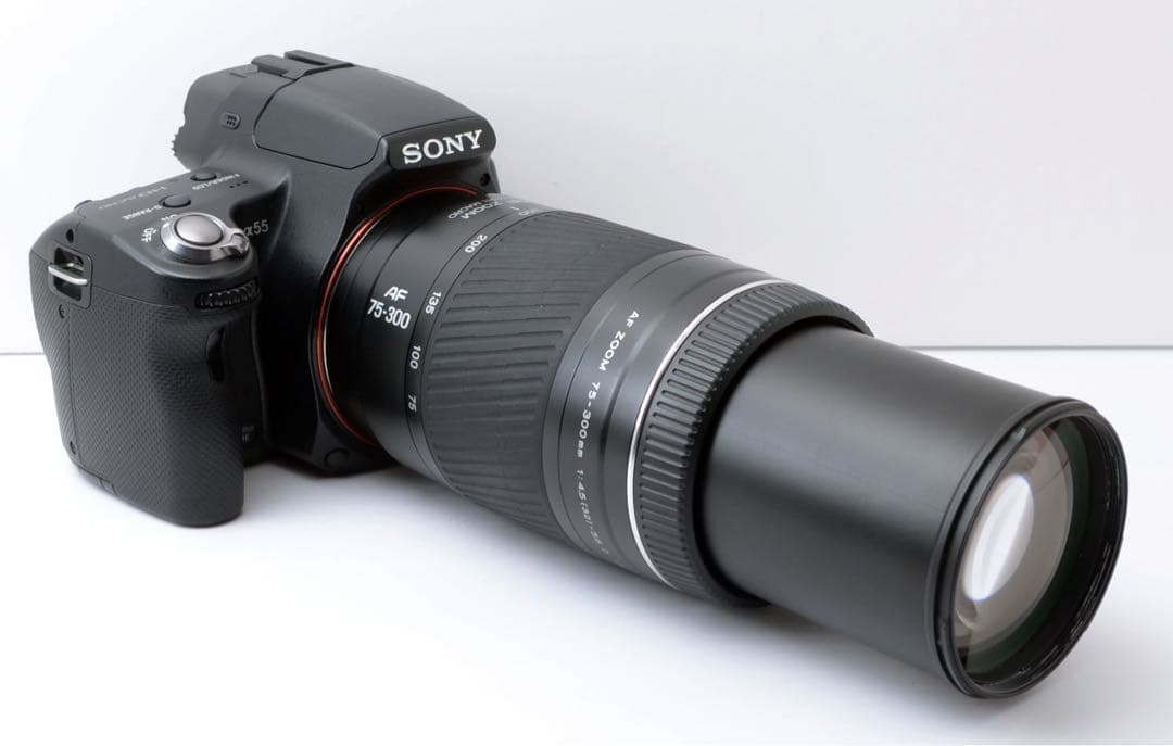 S数約5700回！SONY α55☆転送OK☆すぐ使える☆超望遠付き - メルカリ