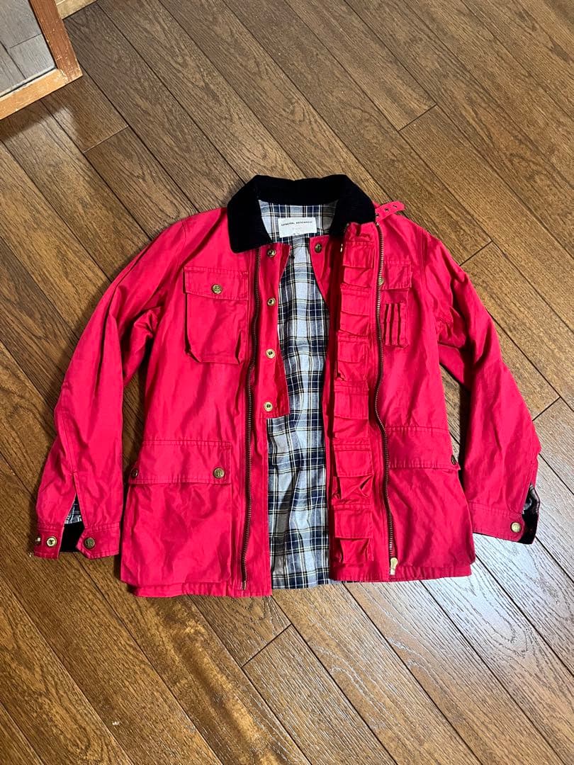98年　ジェネラルリサーチ　パラサイト　ハンティングジャケット　m SEVENSTARCLOTHING - GENERAL RESEARCH 1998AW PARASITE WAXED JACKET