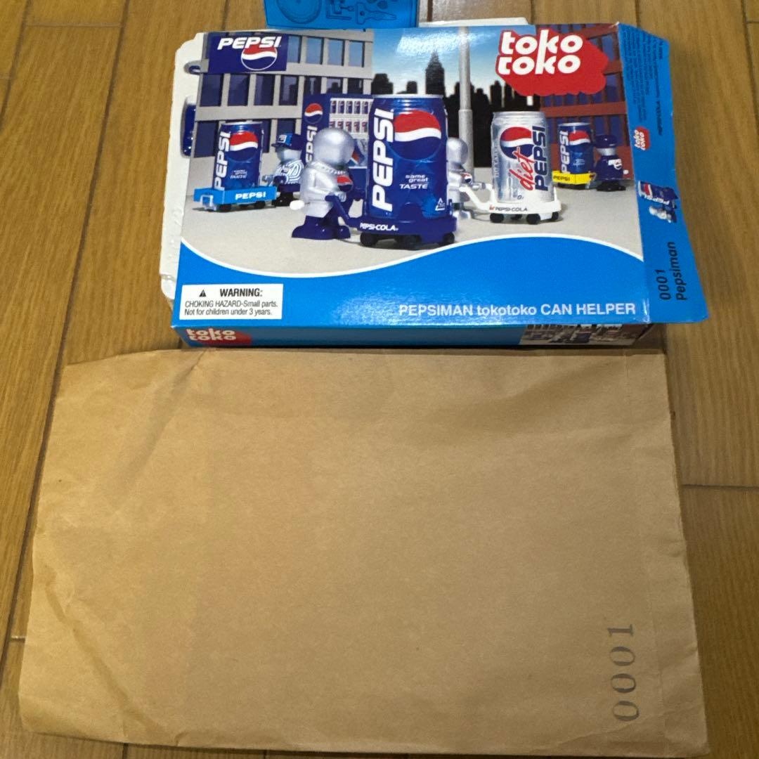 ペプシ プレミアムディスペンサー トコトコ缶4種 セット売り