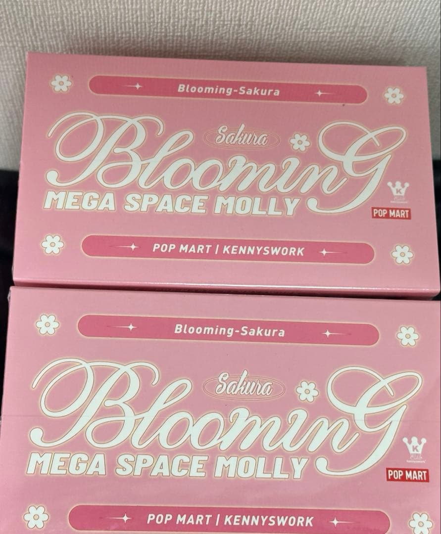 MEGASPACEMOLLY100% Blooming-Sakura 2体セット