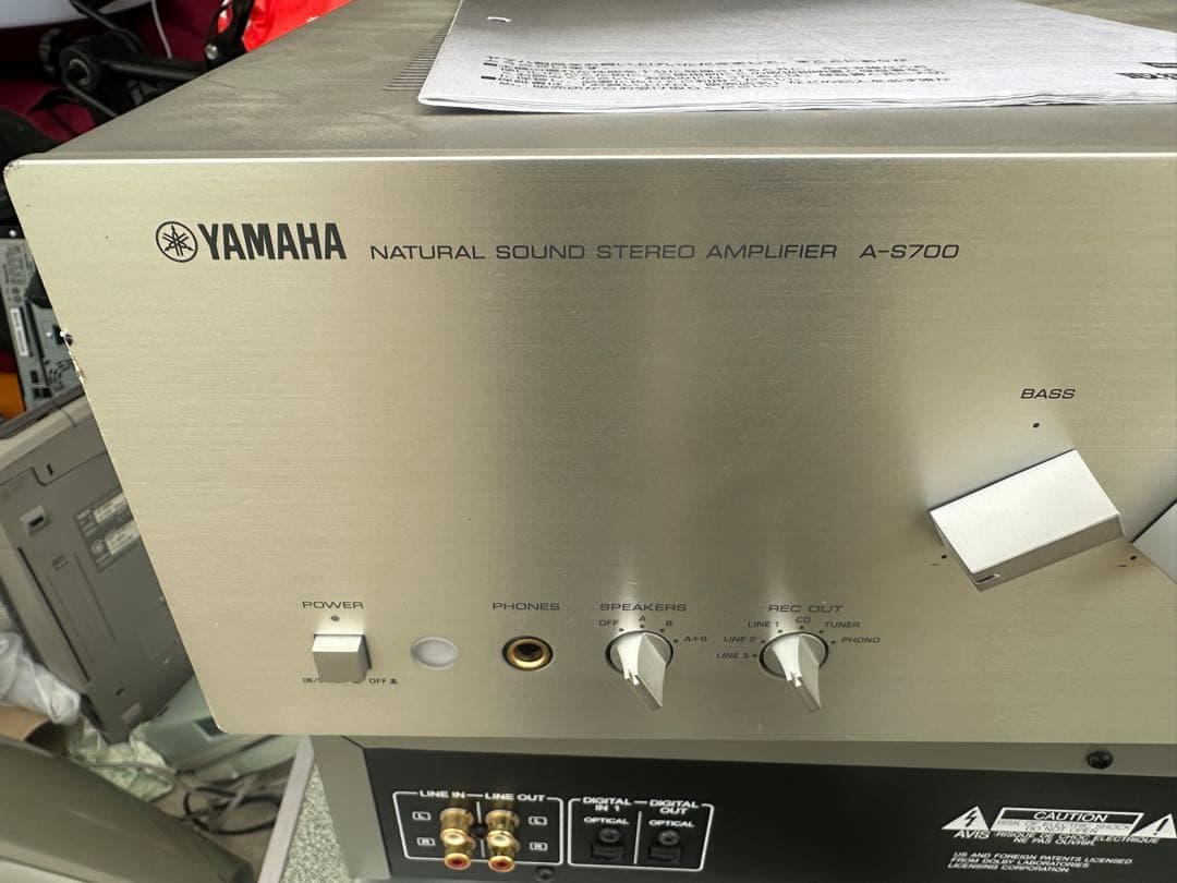 禁煙環境・動作品！YAMAHA ヤマハ A-S700 プリメインアンプ - メルカリ