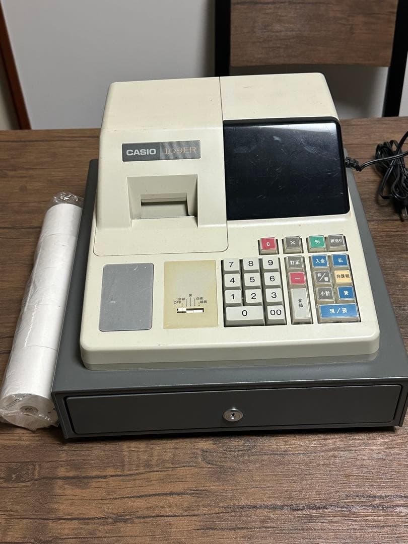 CASIO 109ER レジスター Amazon | カシオ計算機 電子レジスター(ネットレジ) 25部門 (ホワイト