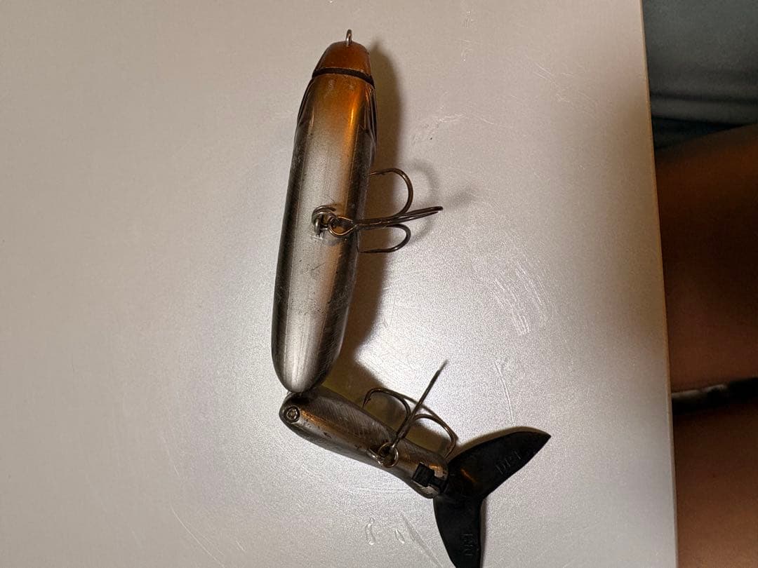 ビッグベイト ルアー シルバー 約20cm - メルカリ