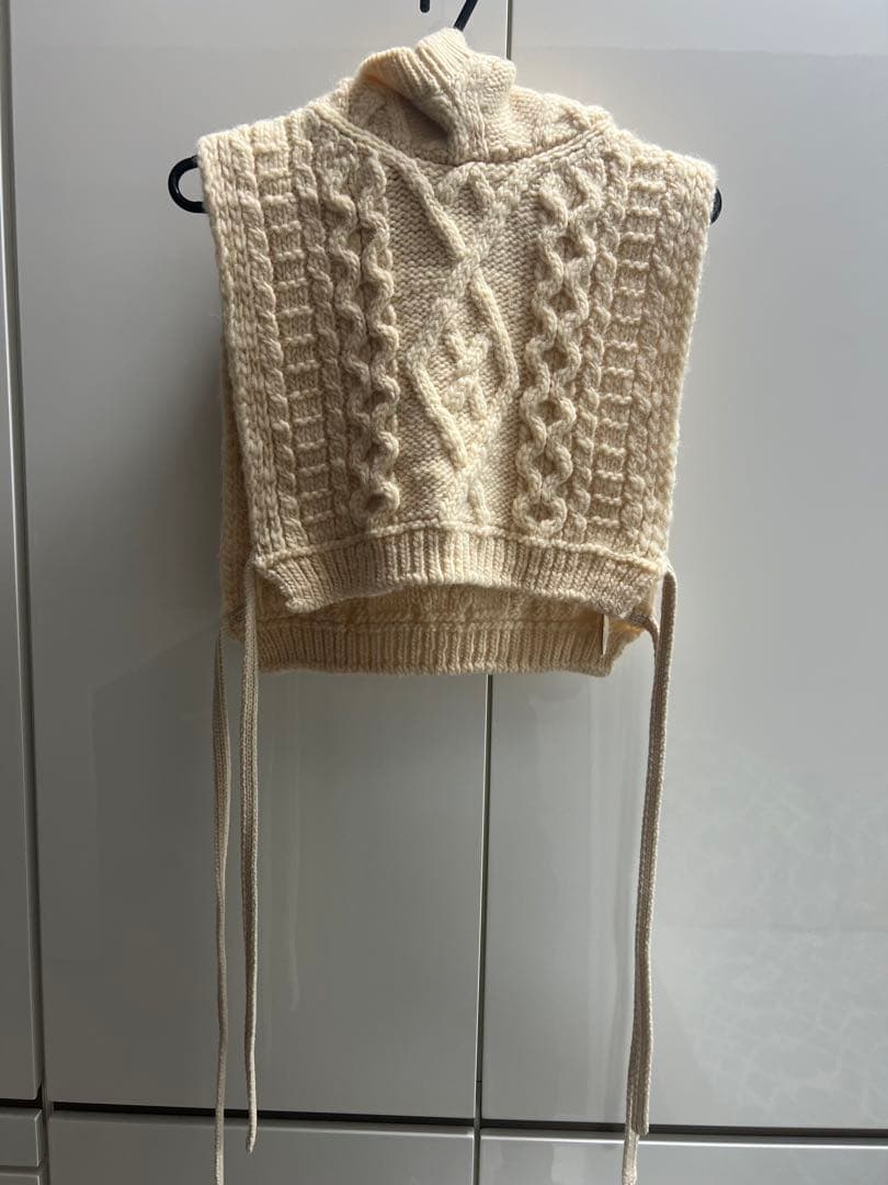 新品tao COMME des garçonsアイボリー ケーブル編みセーター ケーブル編みニットプルオーバー | ニット | 【公式】D*g*y ONLINE